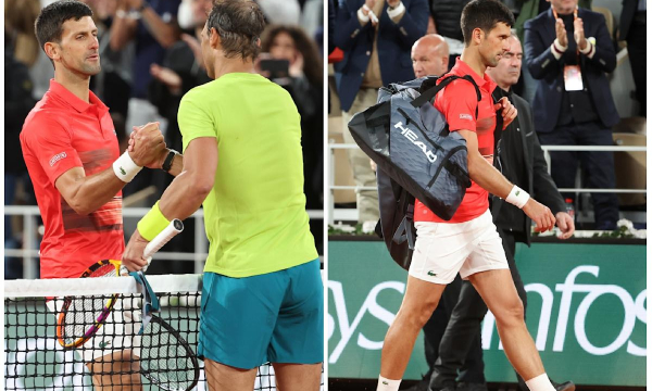 La salida de la pista de Novak Djokovic evidencia lo duro que ha sido su Roland Garros